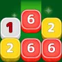 Dice Fusion is a dice-matching puzzle game. You drag numbered dice onto the board, match up dice with the same number, and combine them to create higher value dice.

