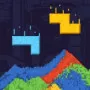 Dustrix is ​​a colorful puzzle game where you slide sand-like blocks across a grid and complete columns or rows to make them disappear and create a vibrant chain reaction.

