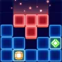 Neon Block Puzzles is a classic block game where your goal is to place glowing blocks of various shapes and sizes to complete full rows or columns, which will then disappear, making room for more pieces.

